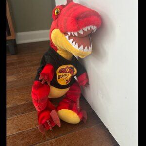 Build A Bear Workshop Red Raptor With Shirt